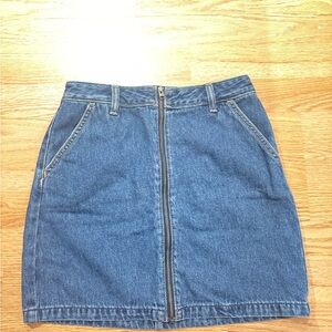 American Eagle Outfitters Blue Denim Mini Skirt